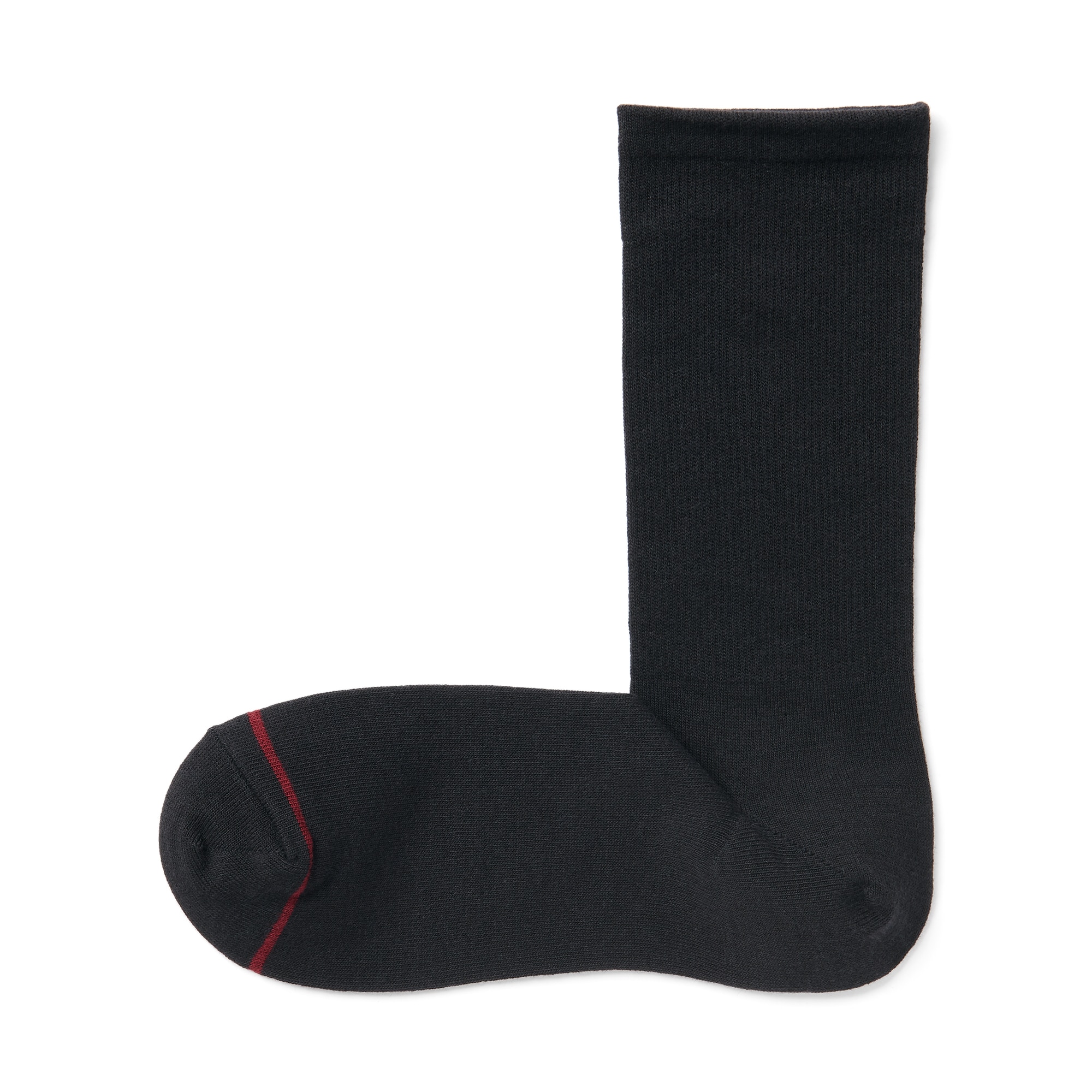 紳士　足なり直角　あったか綿　足首に沿う靴下（ウール入り）