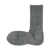 紳士　足なり直角　パイル編み　靴下（厚手・無地）※杢色