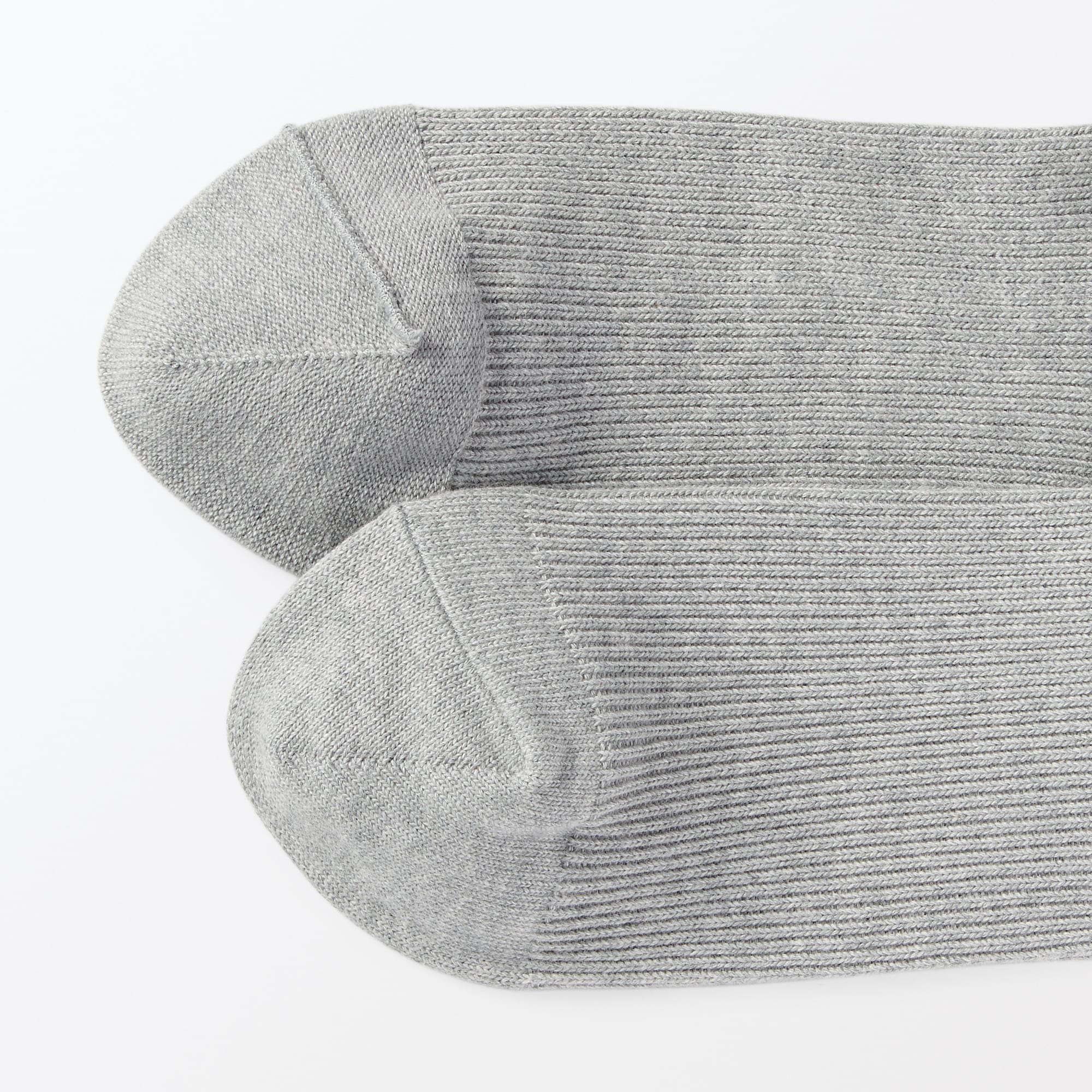 紳士　足なり直角　裏返しても履ける　靴下　※杢色