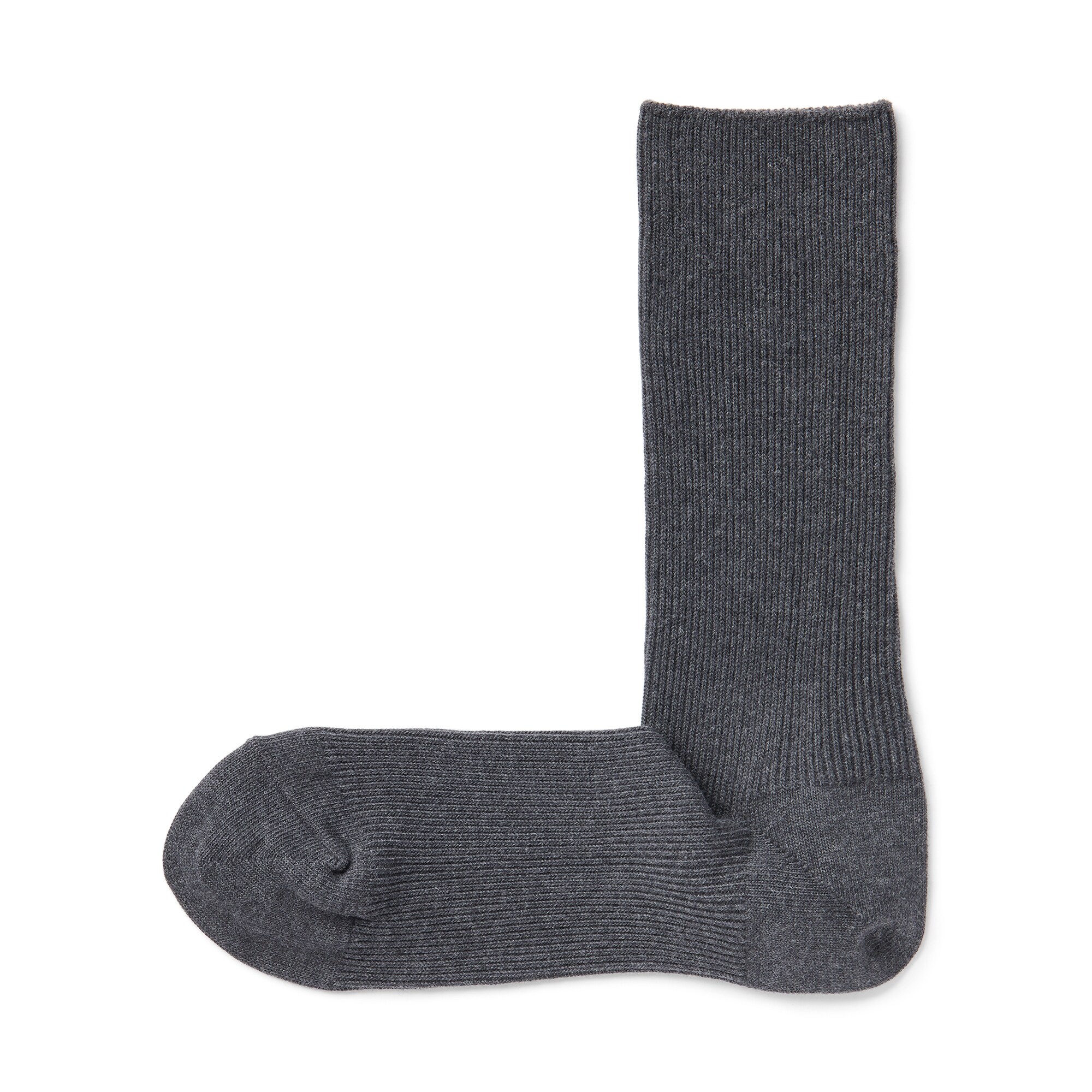 紳士　足なり直角　裏返しても履ける　靴下　※杢色