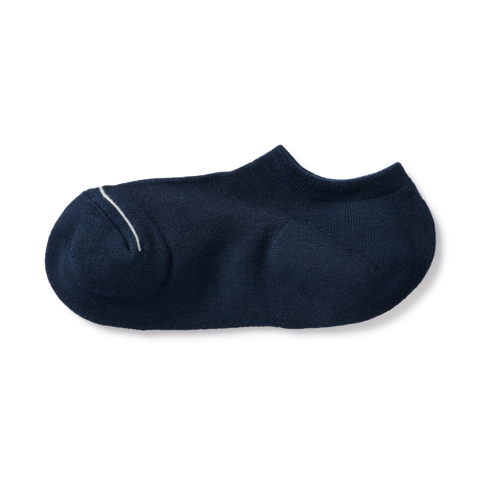 婦人　足なり直角　パイル編みスニーカーイン