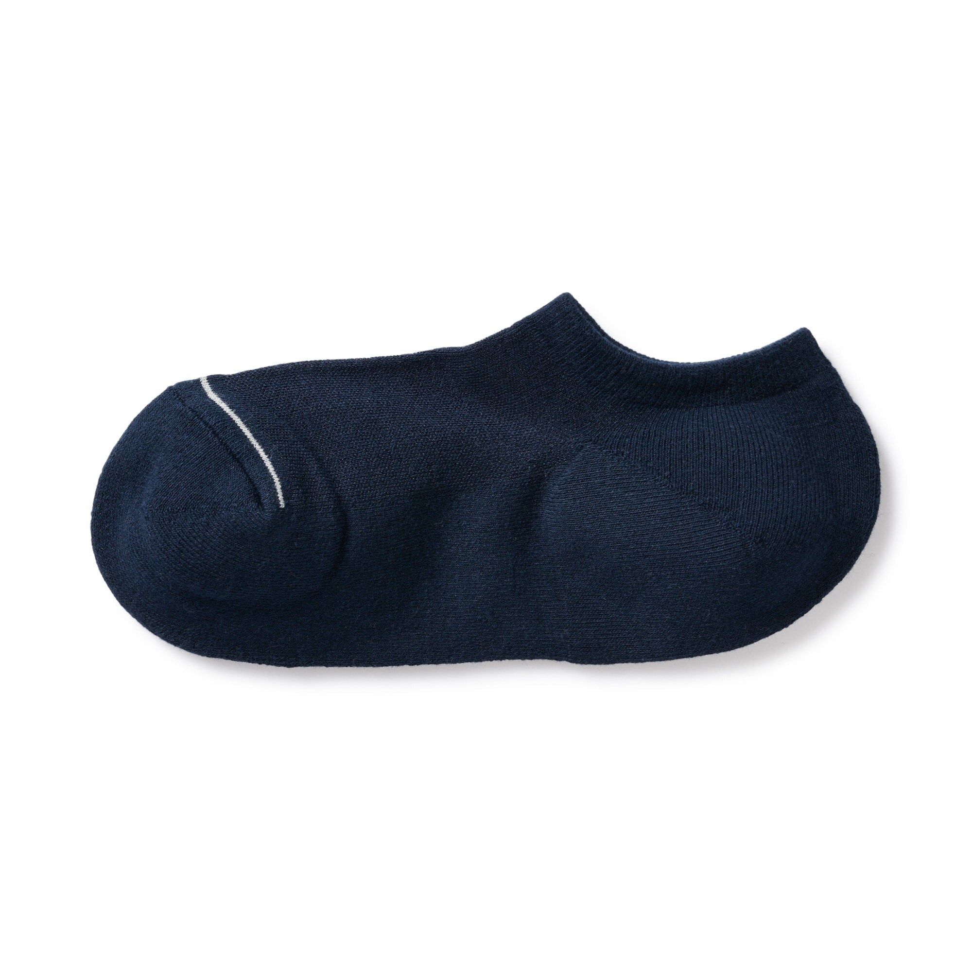 婦人　足なり直角　パイル編みスニーカーイン