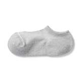 婦人　足なり直角　パイル編みスニーカーイン　※杢色