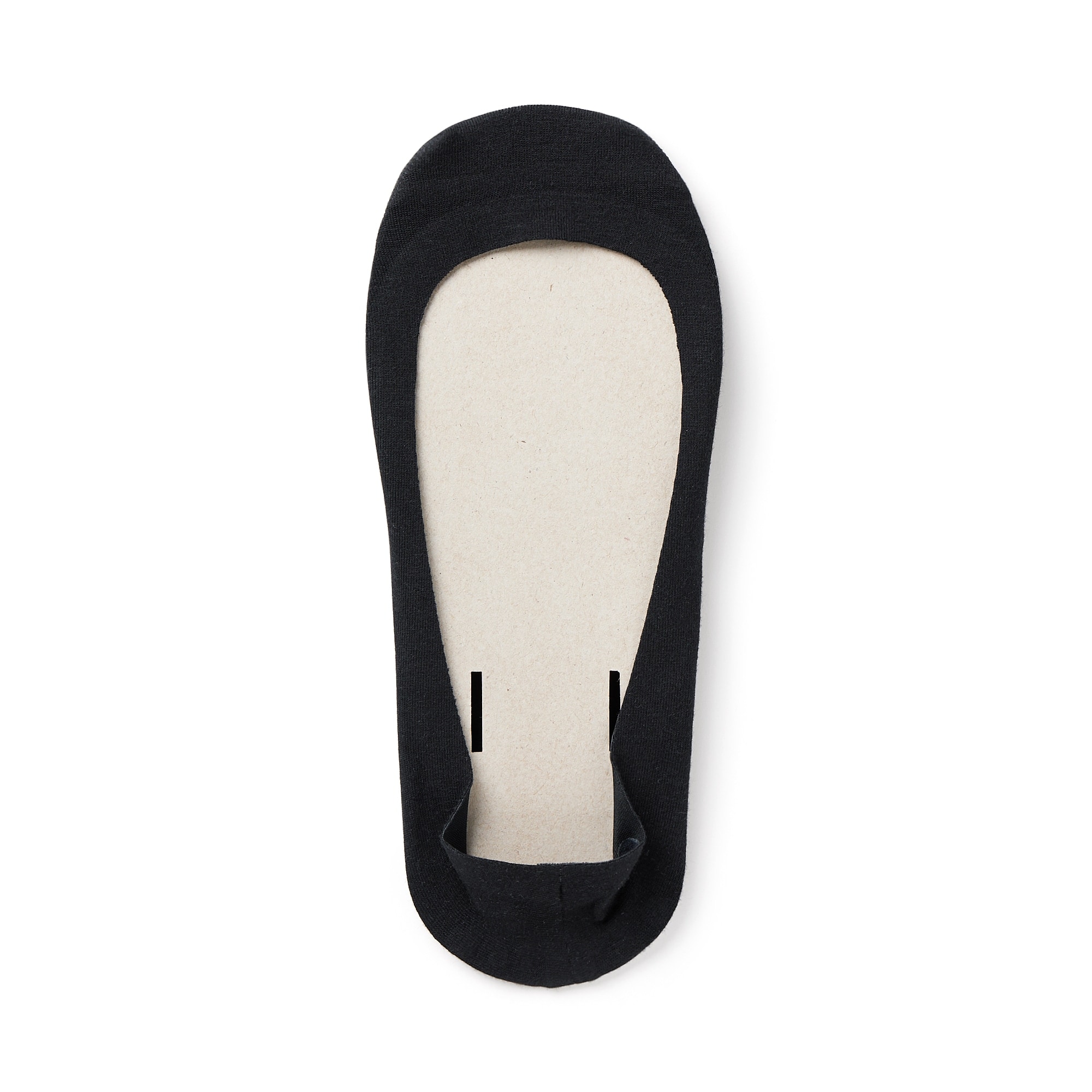 婦人　つま先に縫い目のない　浅履きフットカバー（かかと滑り止め付き）