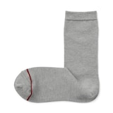 婦人　足なり直角　履き口やわらか　あったか綿　靴下（ウール入り・口ゴムなし）
