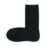 婦人　足なり直角　履き口やわらか　あったか綿　靴下（ウール入り・口ゴムなし）