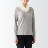 シルク　腹巻にもなるネックウォーマー