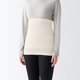 シルク　腹巻にもなるネックウォーマー