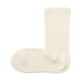 婦人　足なり直角　内側シルク使い　ルームソックス