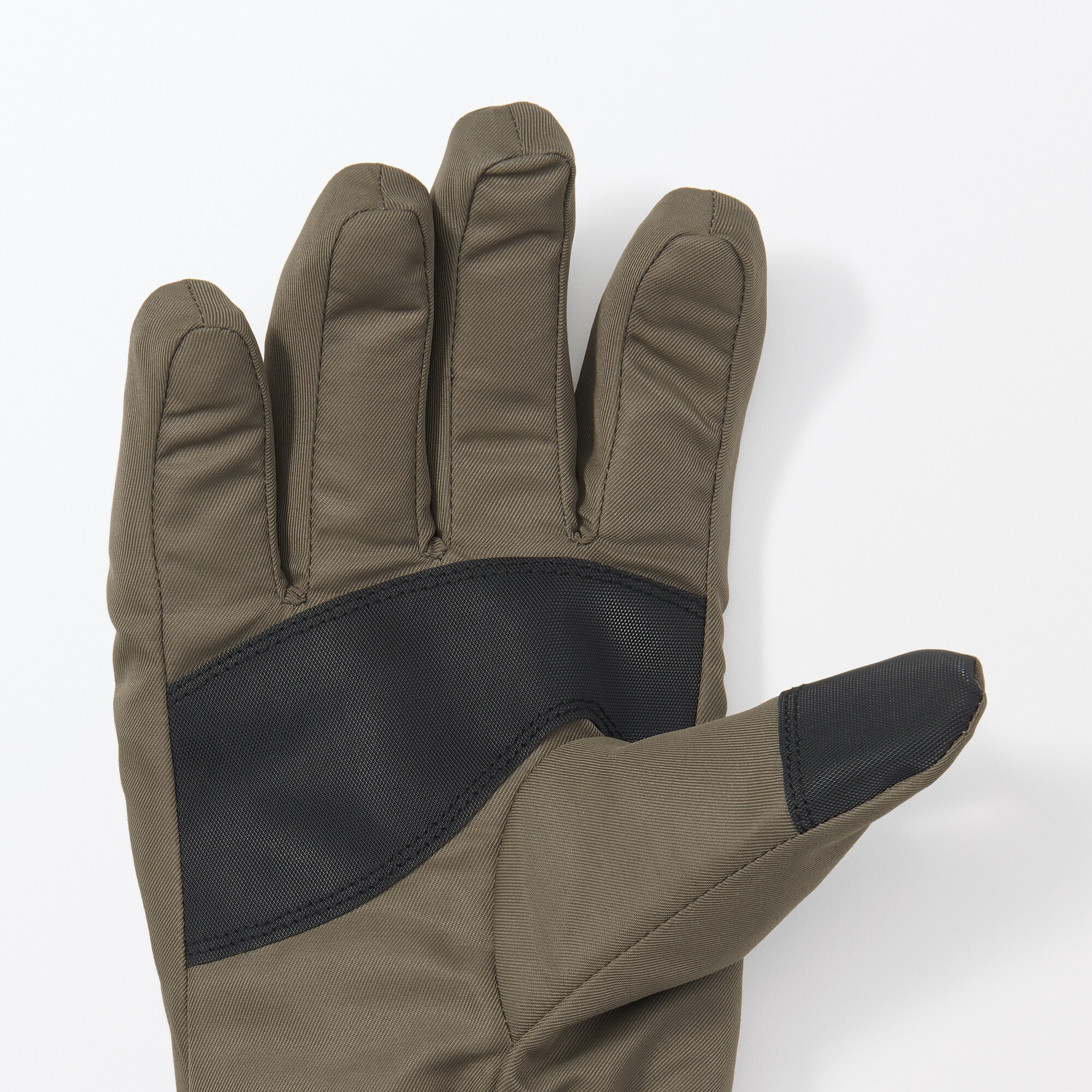 撥水生地を使った　防水シート入り　手袋