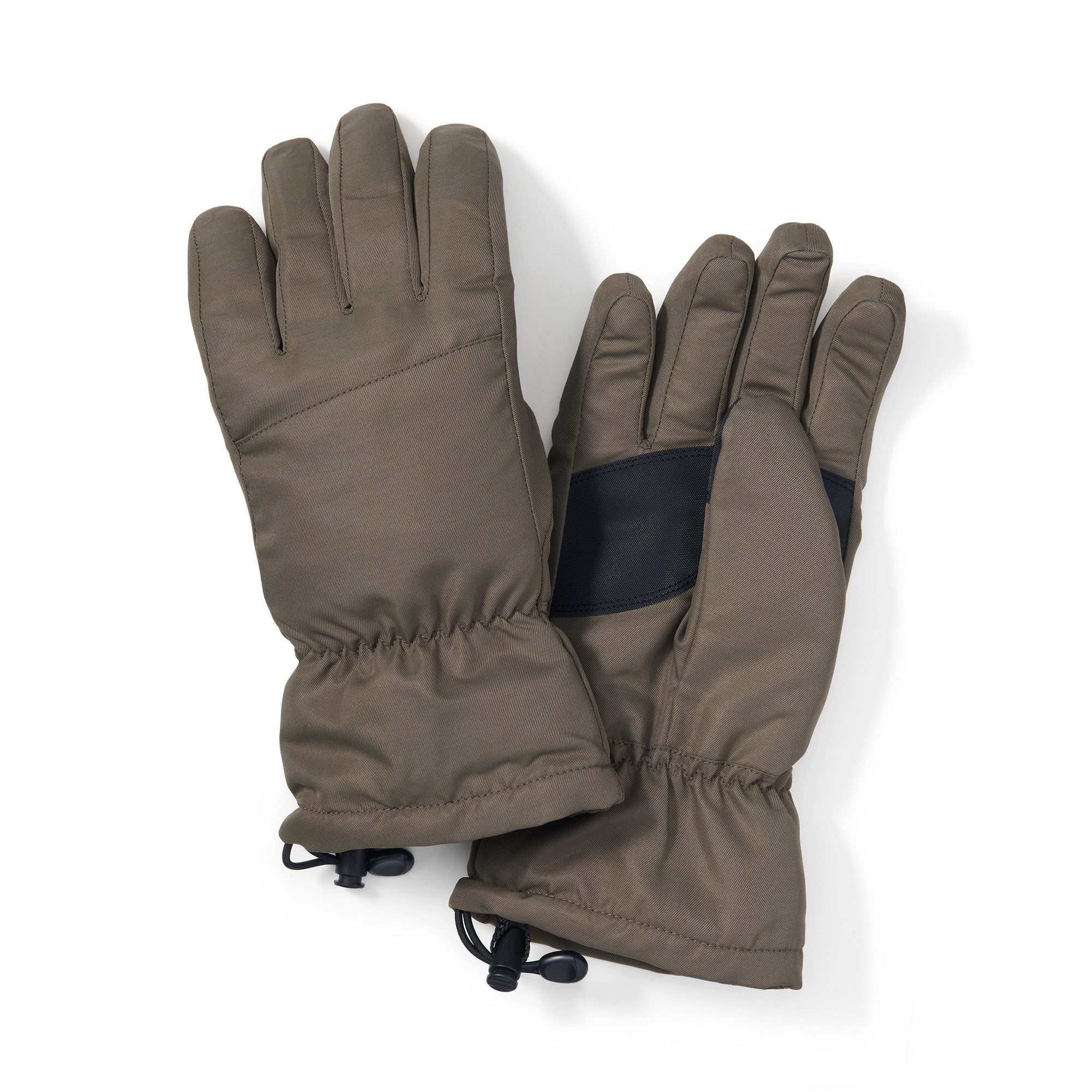 撥水生地を使った　防水シート入り　手袋