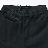 紳士　木の実から作ったカポック混コーデュロイワイドパンツ