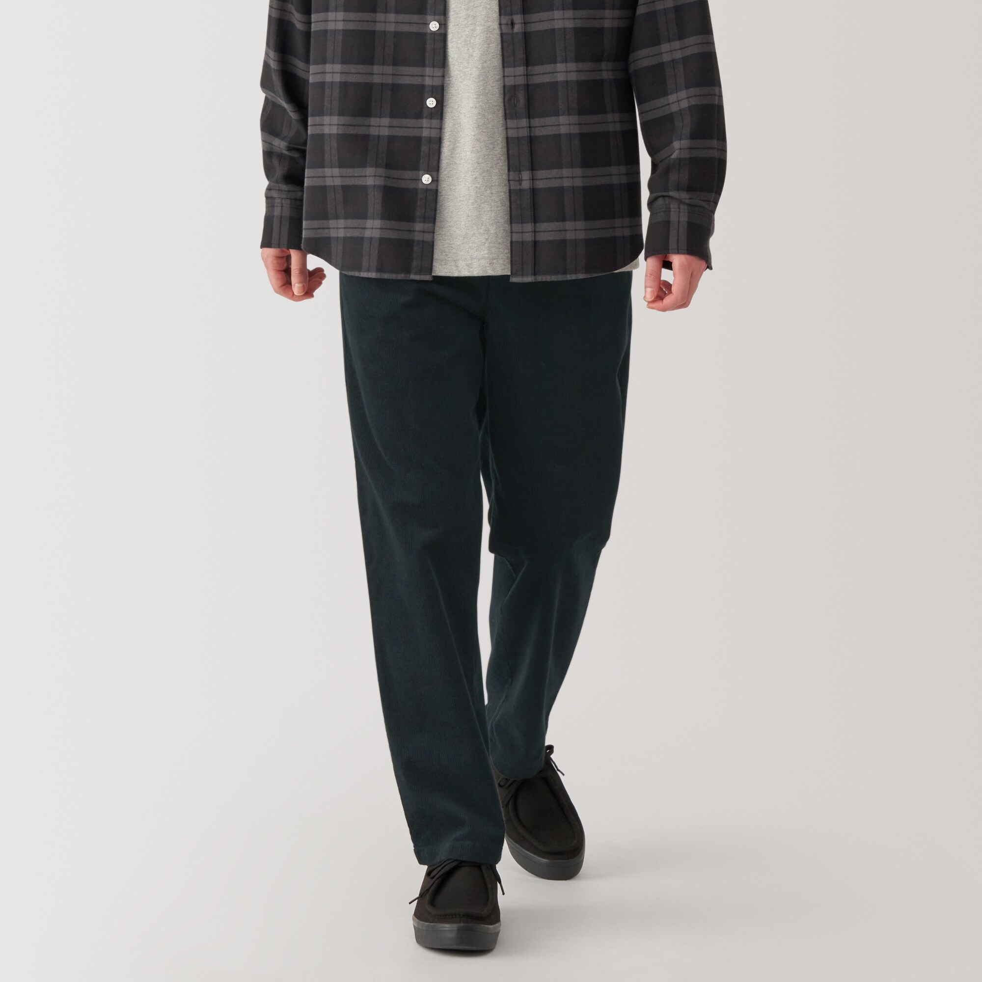 紳士　コーデュロイイージーパンツ