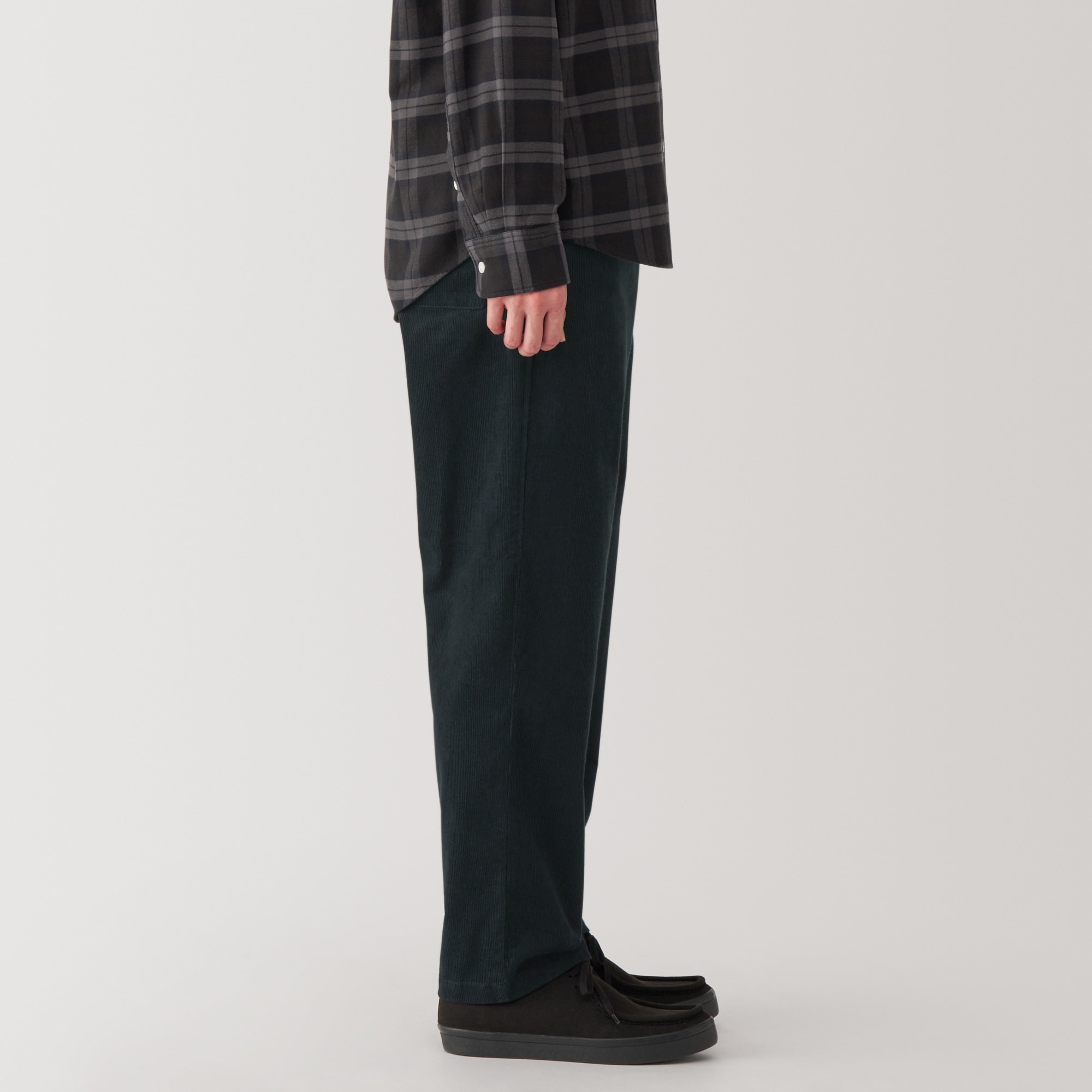 紳士　コーデュロイイージーパンツ