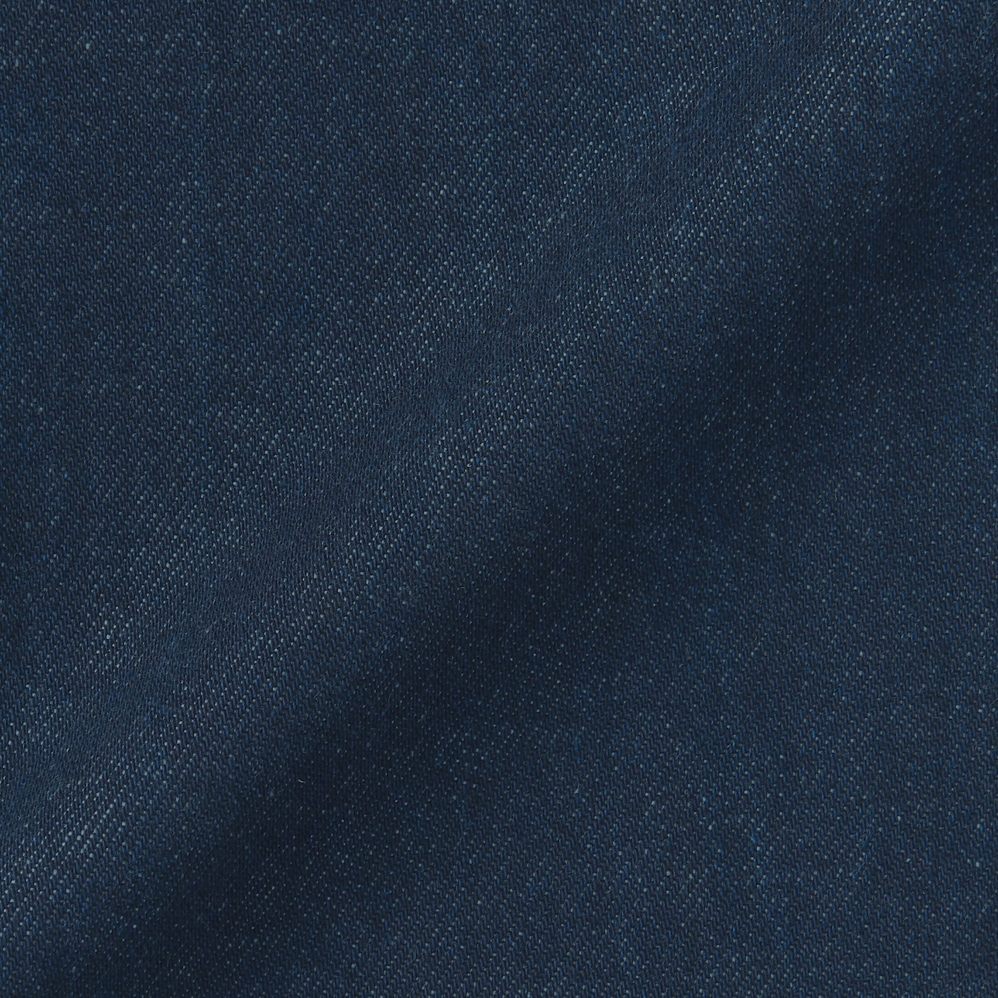 紳士　木の実から作ったカポック混デニムストレートパンツ　インディゴ