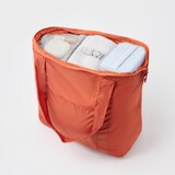 たためるボストンバッグ小