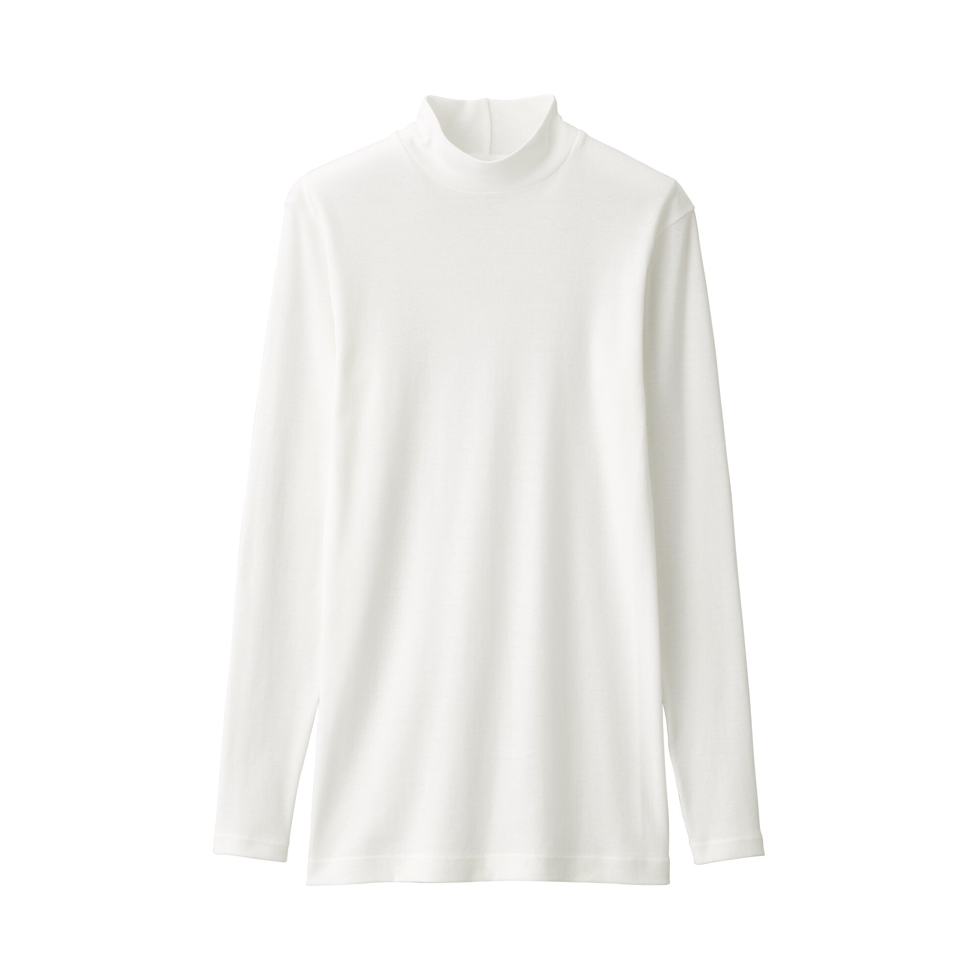 婦人　あったか綿　ハイネックＴシャツ