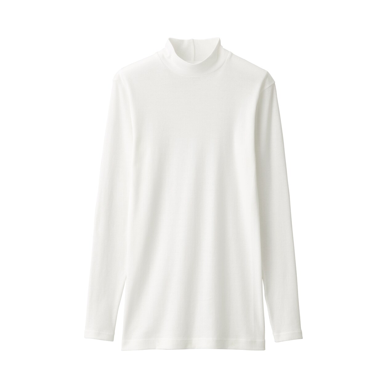 婦人　あったか綿　ハイネックＴシャツ