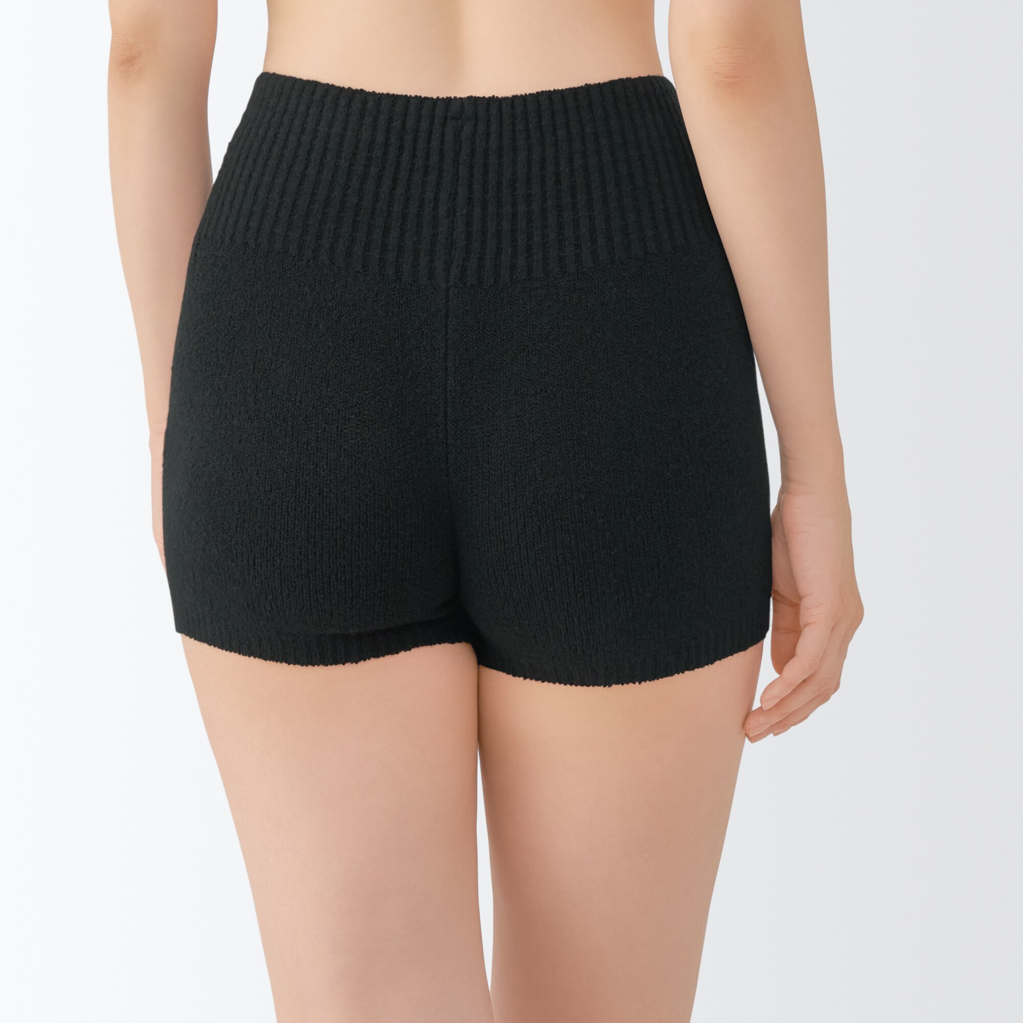 婦人 コットン混もこもこニットオーバーパンツ | 無印良品