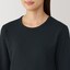婦人　あったか綿　厚手　クルーネック長袖Ｔシャツ