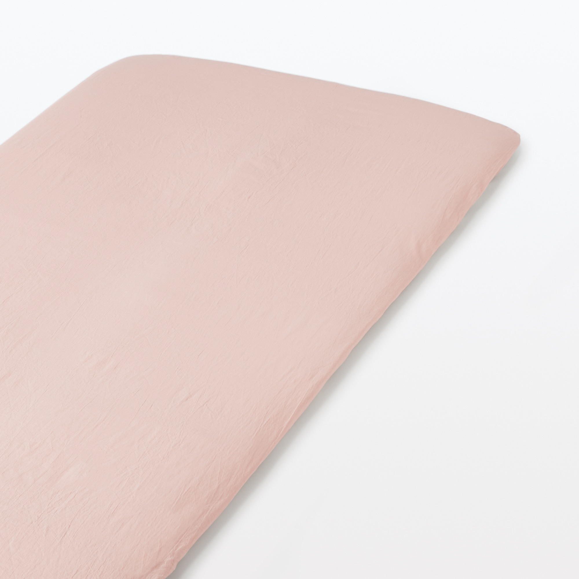 洗いざらし敷ふとんシーツ・Ｓ　兼浅型ボックスシーツ