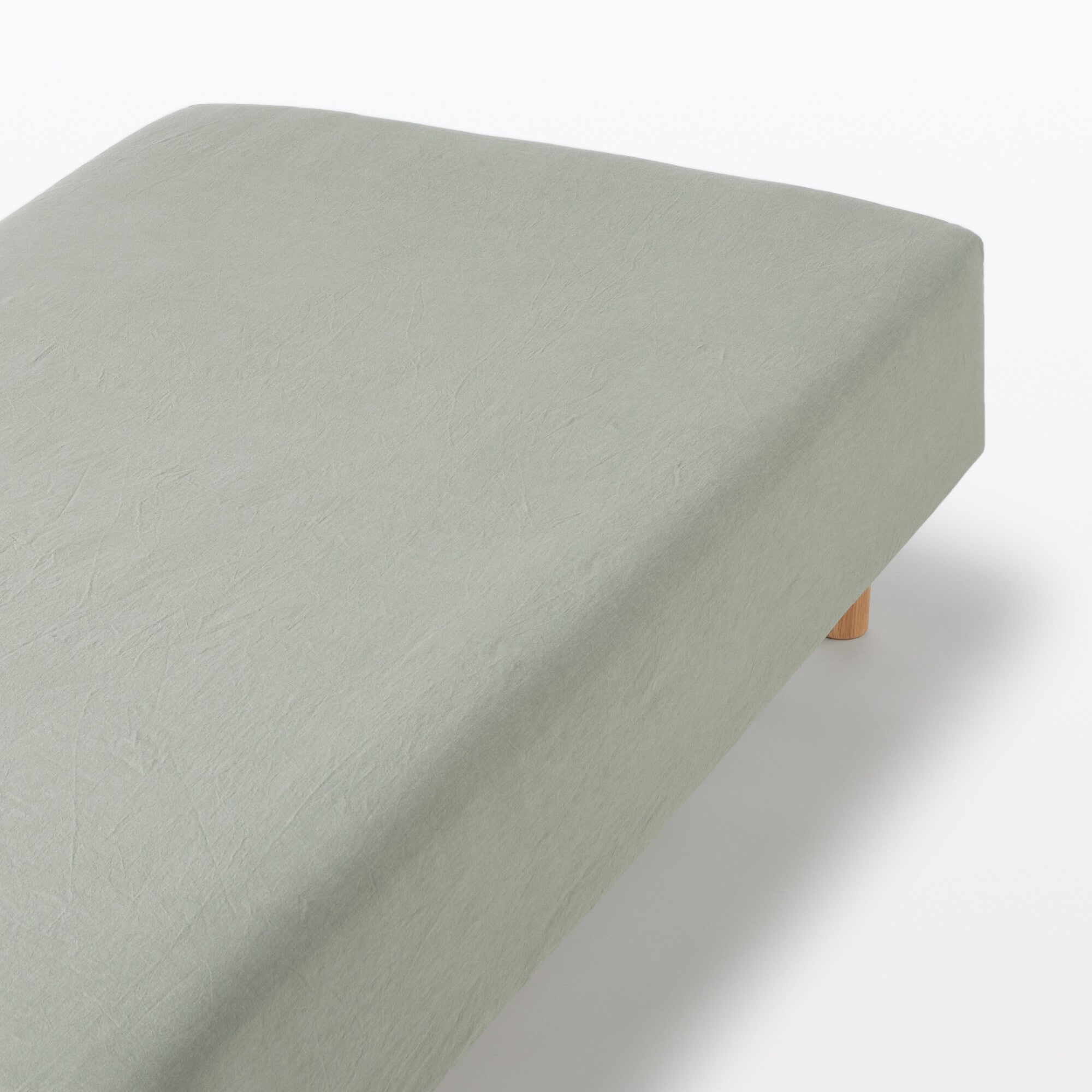 洗いざらしボックスシーツ・SD | 無印良品