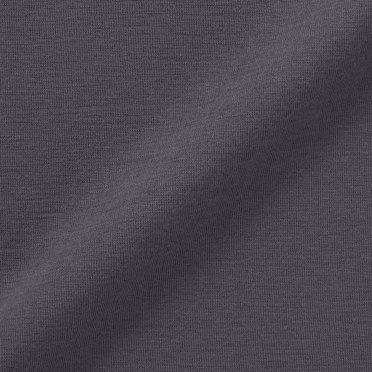 婦人　ウールクルーネック長袖Ｔシャツ