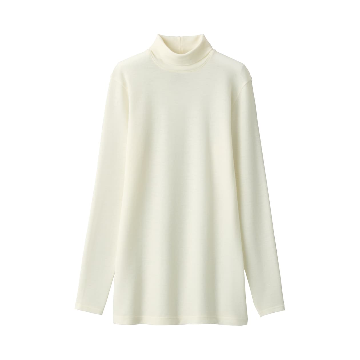 婦人　ウールタートルネック長袖Ｔシャツ