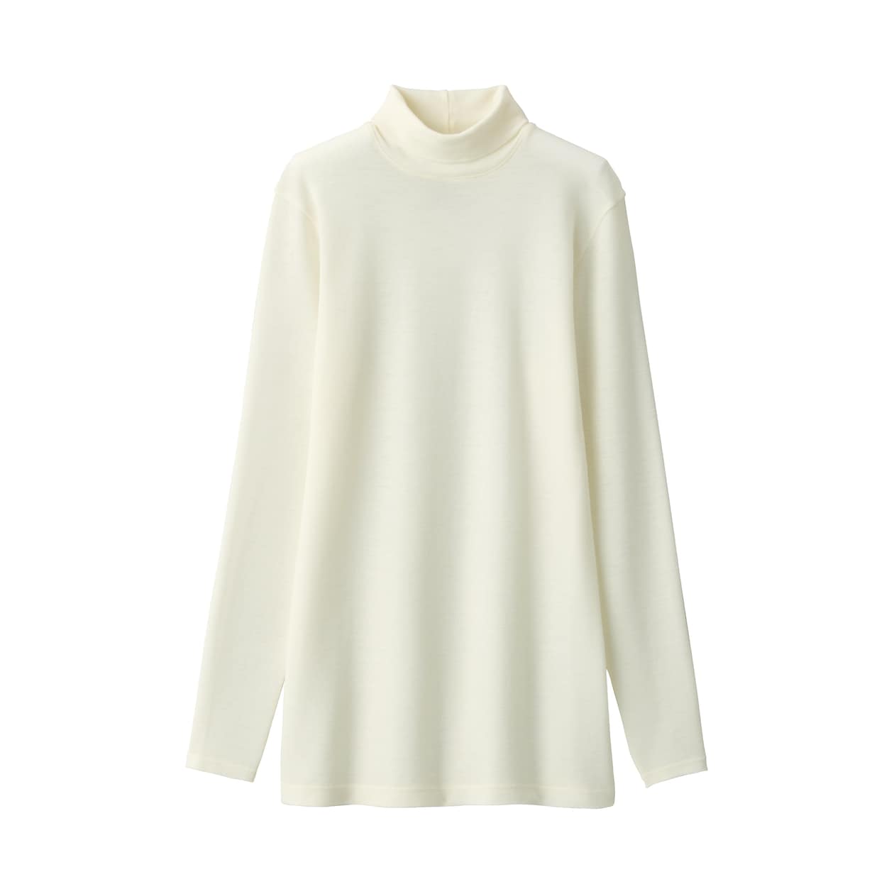 婦人　ウールタートルネック長袖Ｔシャツ