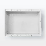 再生ポリプロピレン入り　折りたたみコンテナ　２０Ⅼ　ホワイトグレー