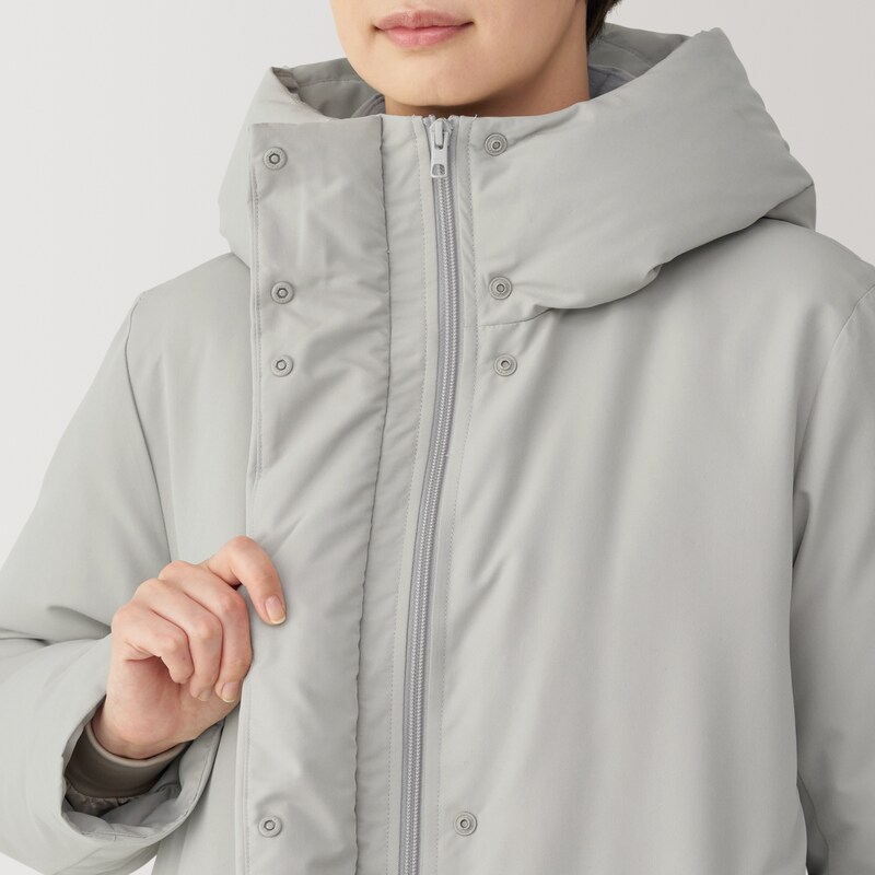 婦人 撥水ダウンロングコート | 無印良品 