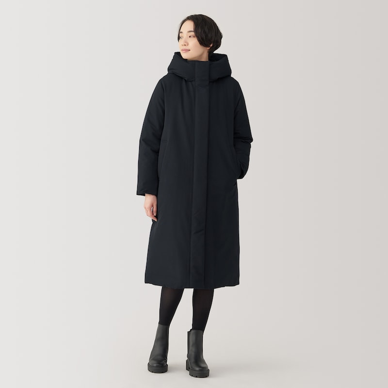 婦人 撥水ダウンロングコート | 無印良品