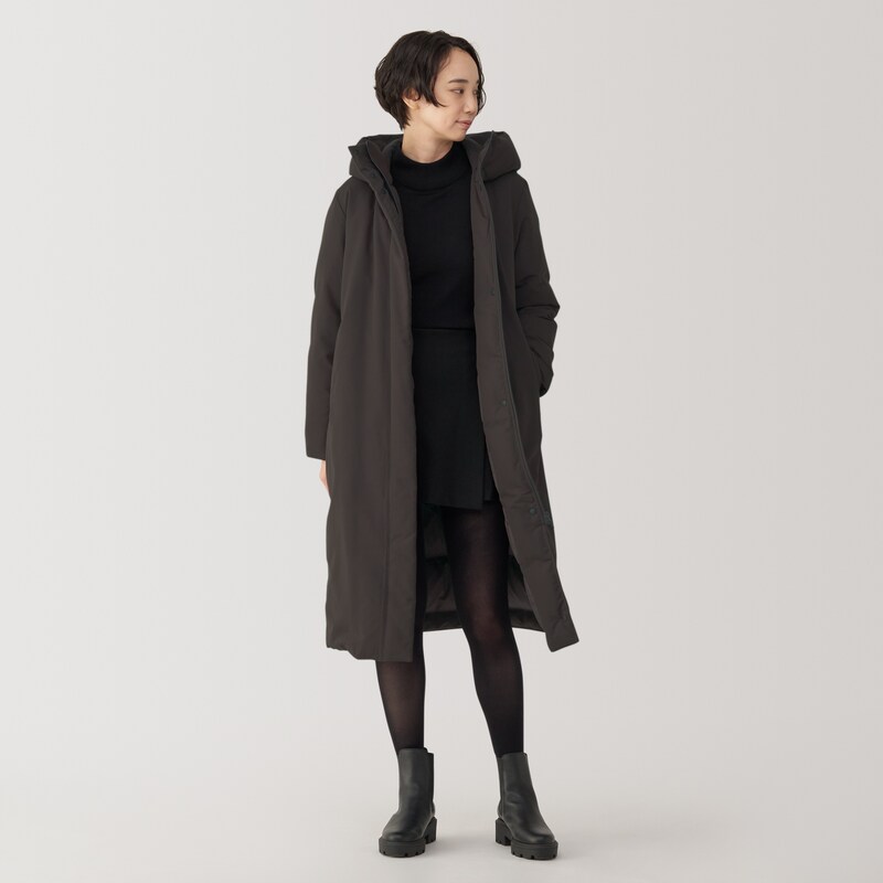 婦人 撥水ダウンロングコート | 無印良品