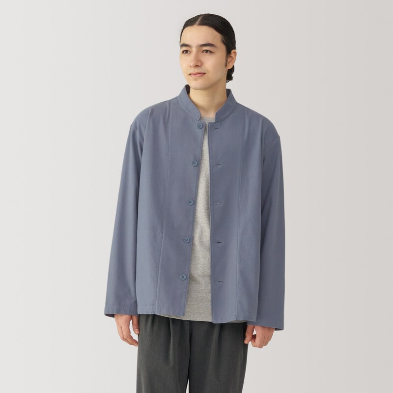 紳士 両面起毛フランネルシャツジャケット | 無印良品 