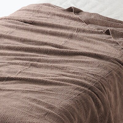 再生ポリエステル　あたたかファイバー薄手毛布・Ｄ