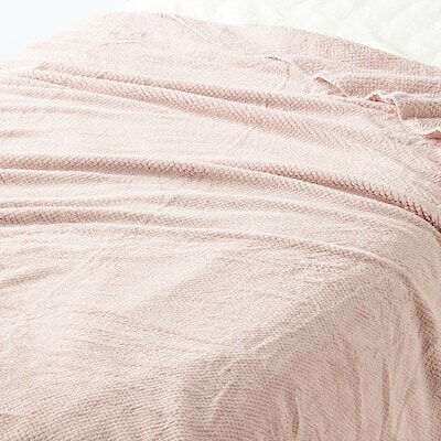 再生ポリエステル　あたたかファイバー薄手毛布／Ｓ