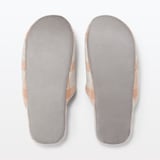 洗える足なりフランネルスリッパ