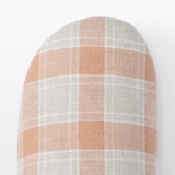 洗える足なりフランネルスリッパ