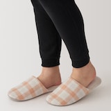 洗える足なりフランネルスリッパ