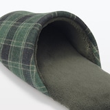 洗える足なりフランネルスリッパ