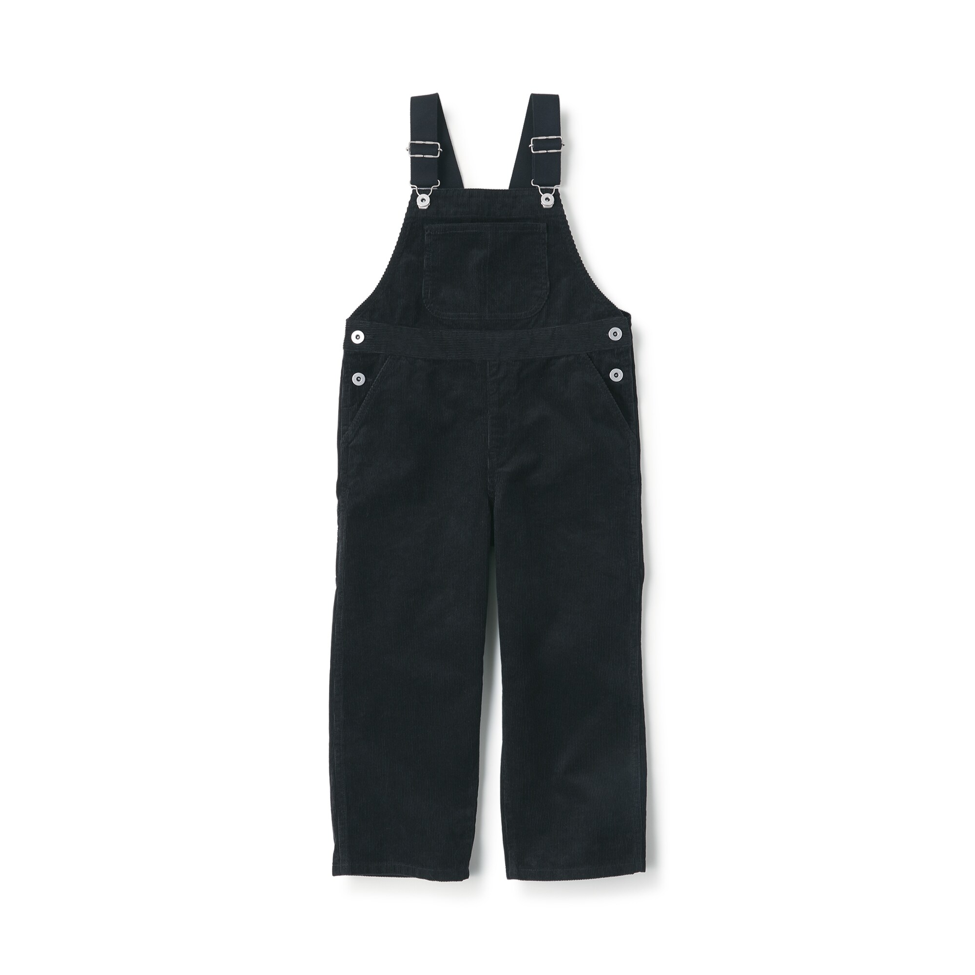 Dry Bones オーバーオール 38 (M) 黒コーデュロイ Dry Bones オーバーオール 38 (M) 黒コーデュロイ（最新入荷情報