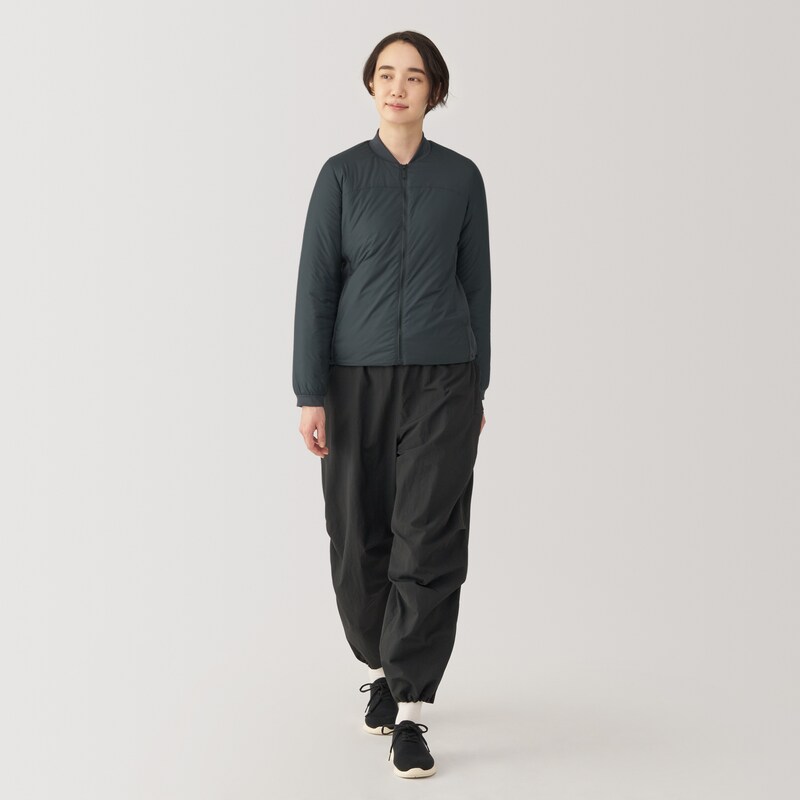 婦人 洗える中わたアクティブブルゾン | 無印良品