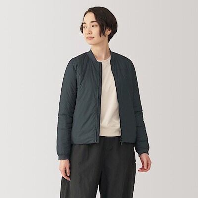 婦人　洗える中わたアクティブブルゾン