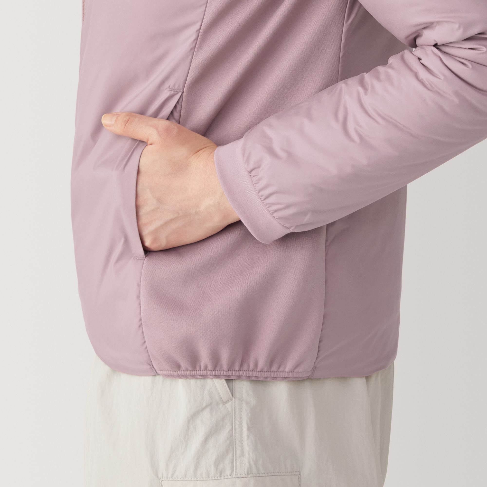 婦人　洗える中わたアクティブブルゾン