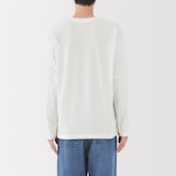 紳士　天竺編みクルーネック長袖Ｔシャツ