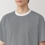 紳士　天竺編みクルーネック半袖Ｔシャツ（ボーダー）