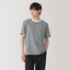 紳士　天竺編みクルーネック半袖Ｔシャツ（ボーダー）