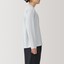 紳士　天竺編みクルーネック長袖Ｔシャツ（ボーダー）
