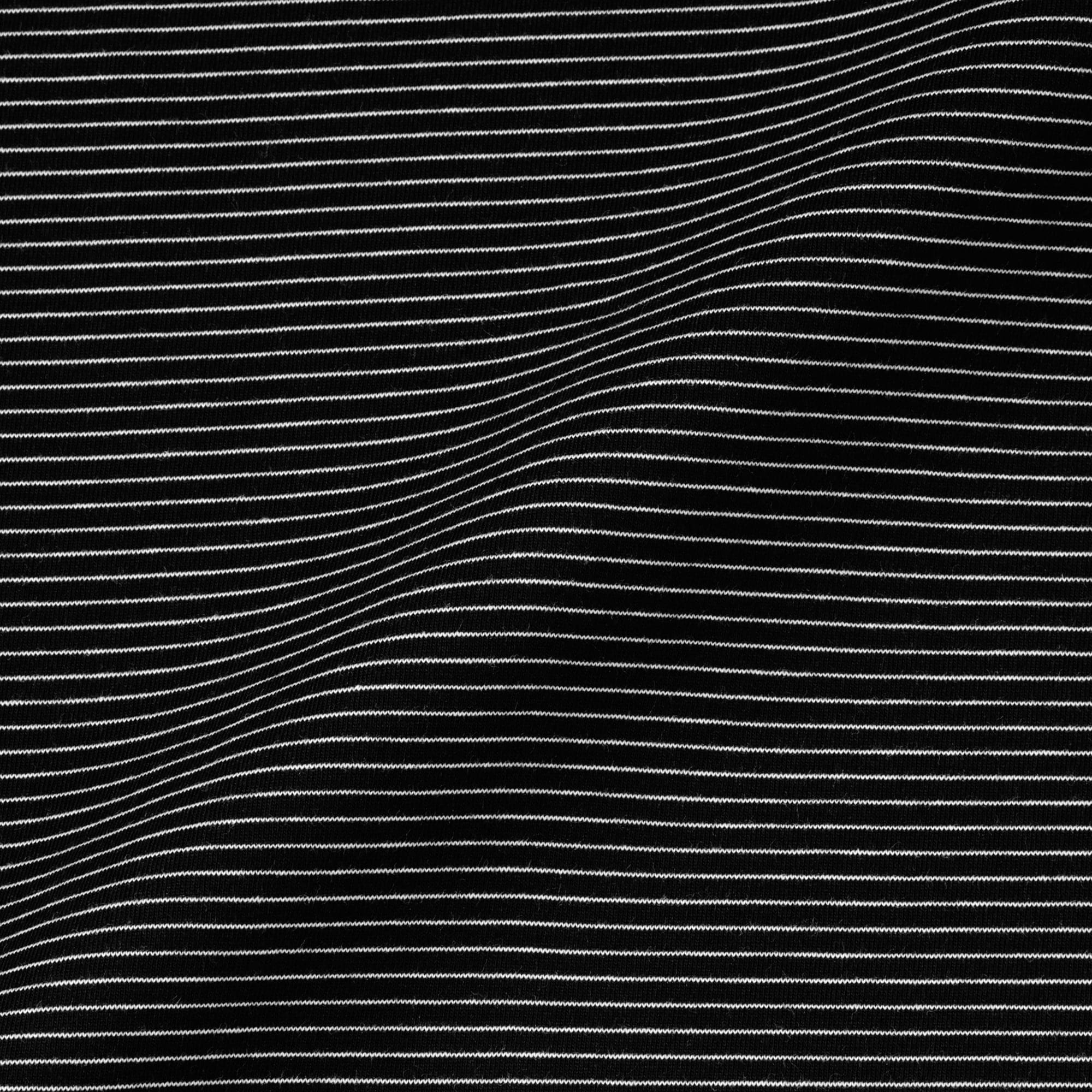 紳士　天竺編みクルーネック長袖Ｔシャツ（ボーダー）