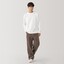 紳士　起毛クルーネック長袖Ｔシャツ